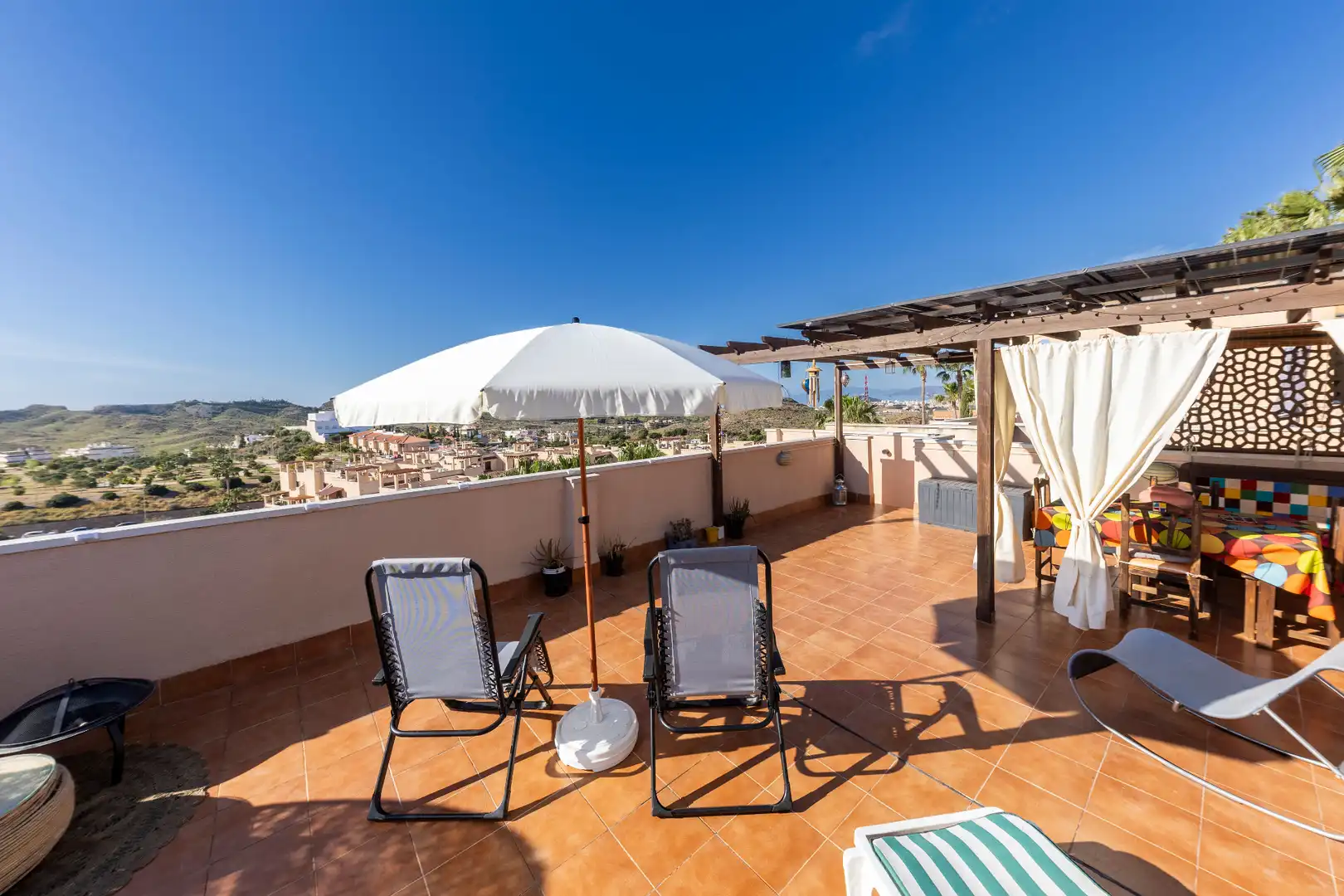 Terrasse von Wohnungen zur Miete in Águilas mit Klimaanlage, Heizung und Terrasse