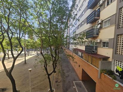 Exterior view of Flat for sale in  Huelva Capital  with Air Conditioner, Terrace and Furnished