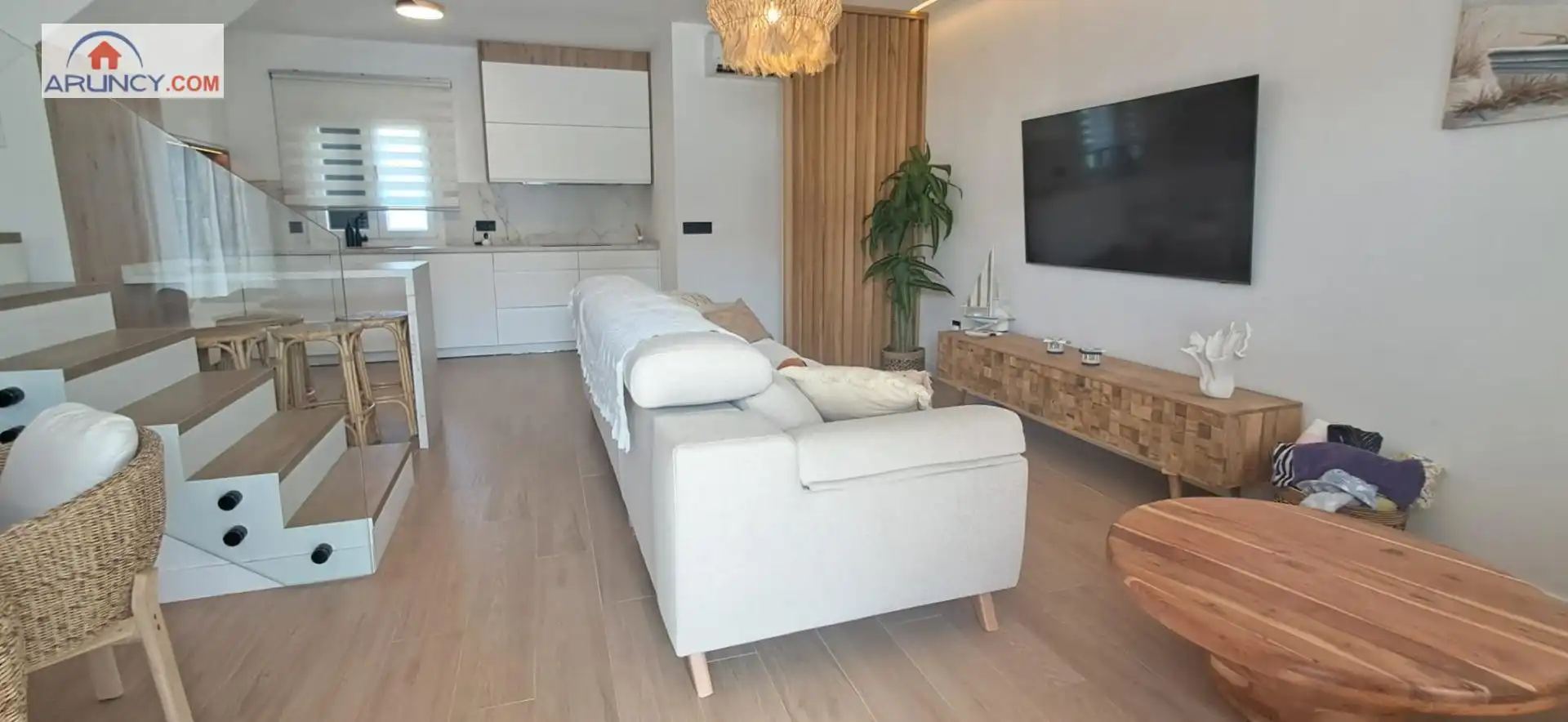 Sala de estar de Casa o chalet en venta en Islantilla con Aire acondicionado, Calefacción y Jardín privado