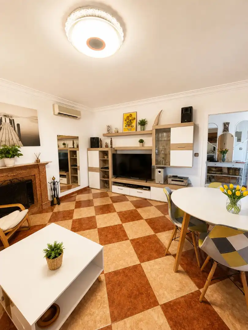 Sala de estar de Casa o chalet en venta en Alhaurín de la Torre con Aire acondicionado, Jardín privado y Terraza