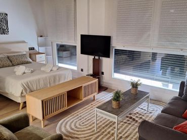 Estudio con ascensor en alquiler en Barrio de Salamanca