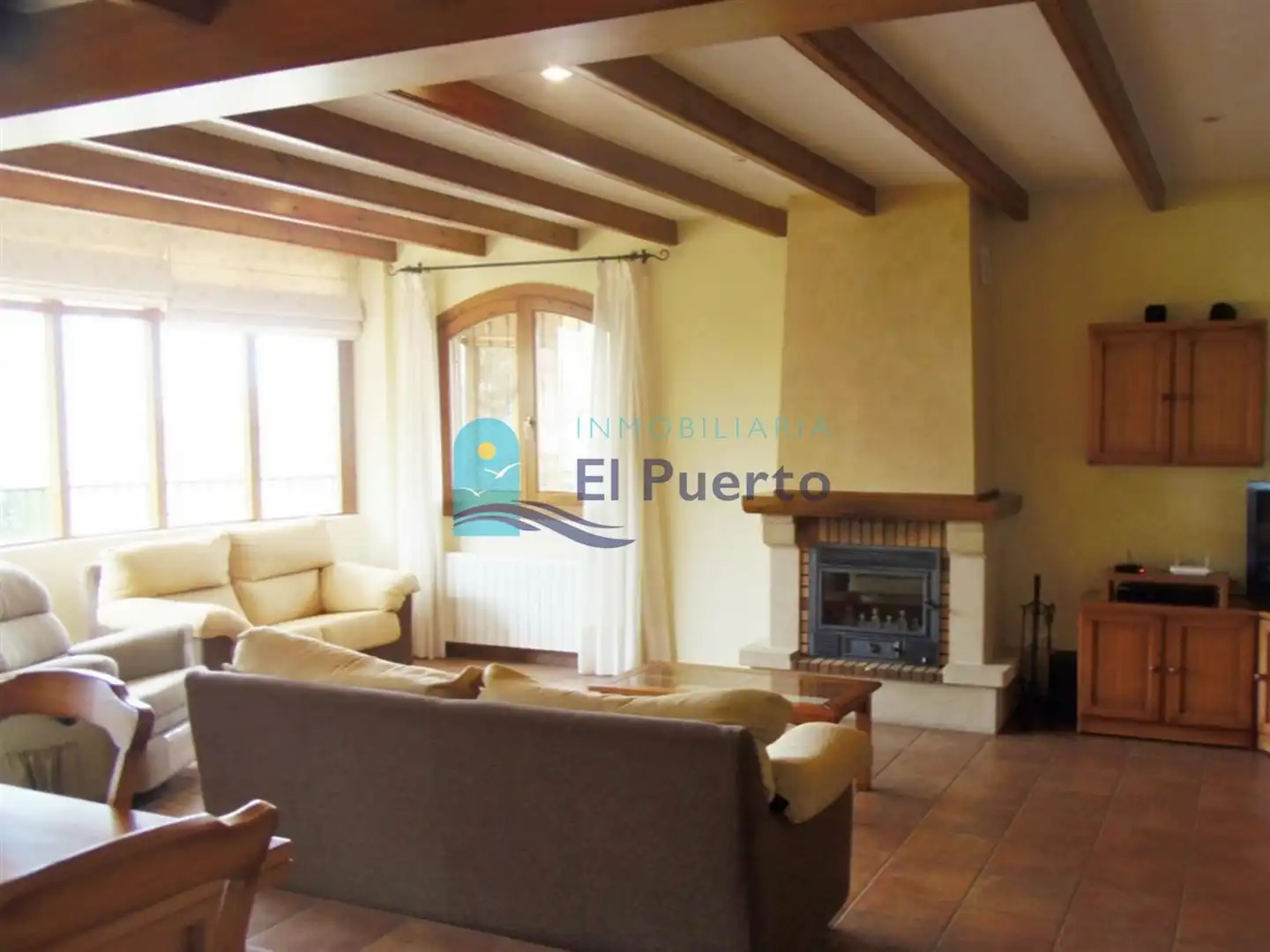 Sala de estar de Casa o chalet en venta en Mazarrón con Calefacción, Jardín privado y Terraza