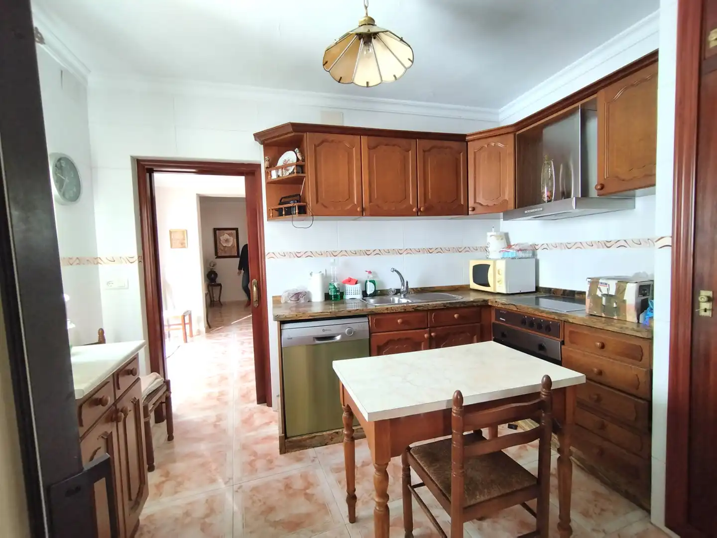 Cocina de Piso en venta en Lepe con Terraza, Trastero y Amueblado