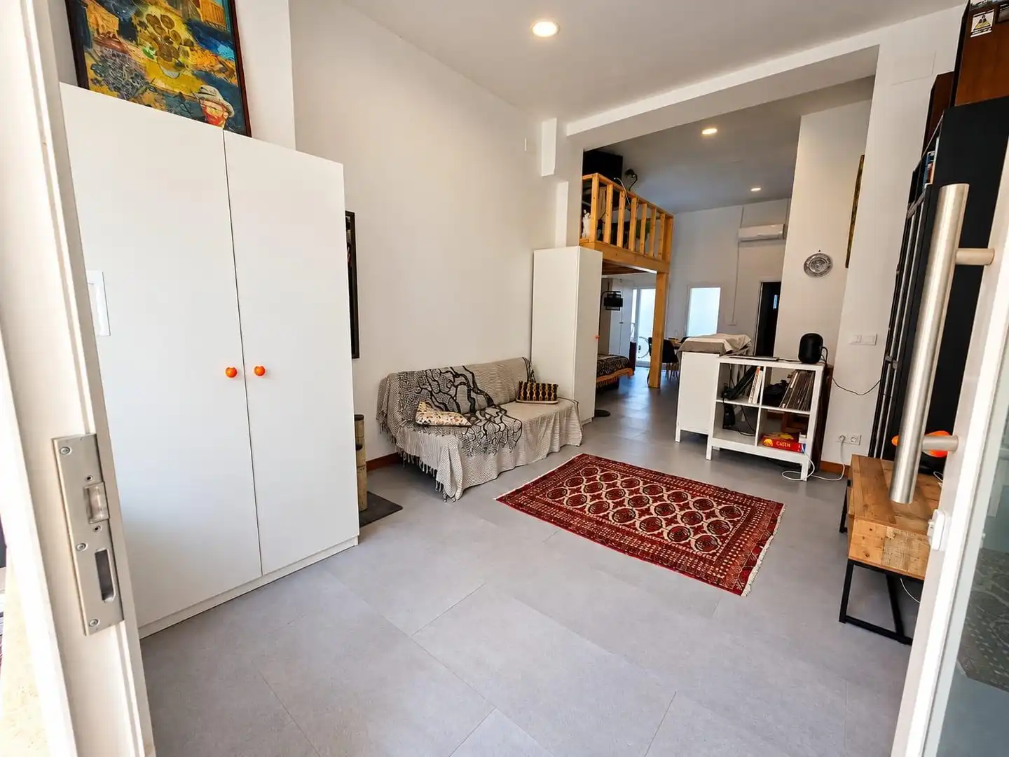 Sala de estar de Apartamento en venta en Benicalap