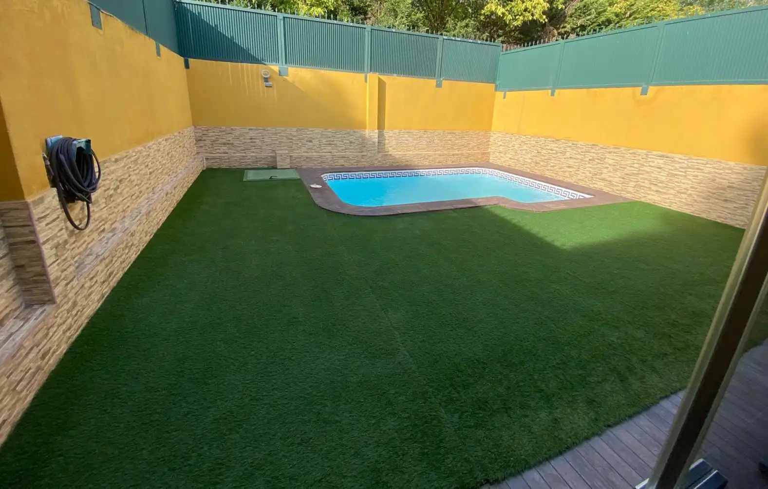 Piscina de Casa adosada en venda en Ciempozuelos amb Aire condicionat, Calefacció i Jardí privat
