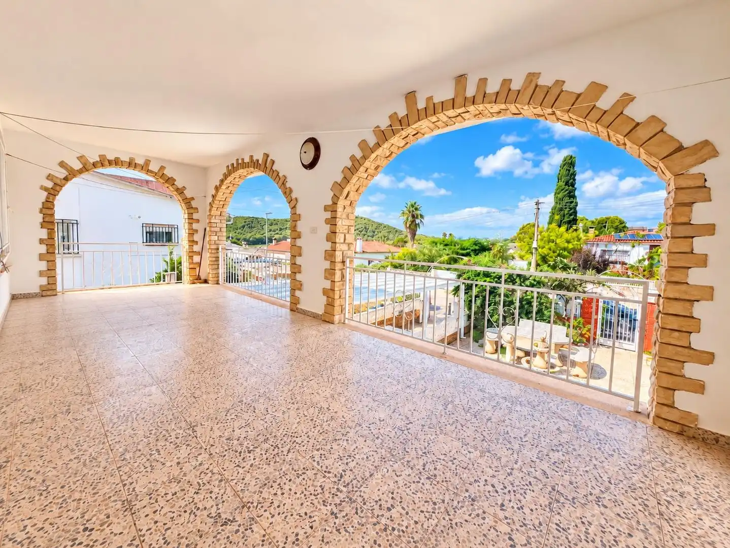 Terraza de Casa o chalet en venta en Calafell con Calefacción, Jardín privado y Terraza