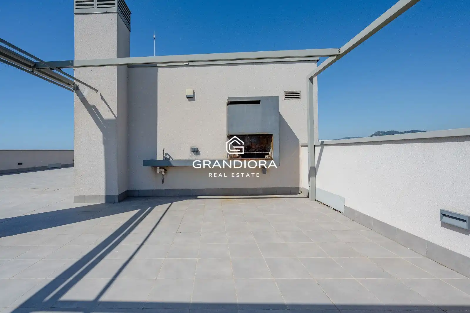 Terrace of Attic for sale in Mataró  with Air Conditioner, Terrace and Swimming Pool