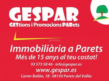 Lands and plots for sale in Parets del Vallès
