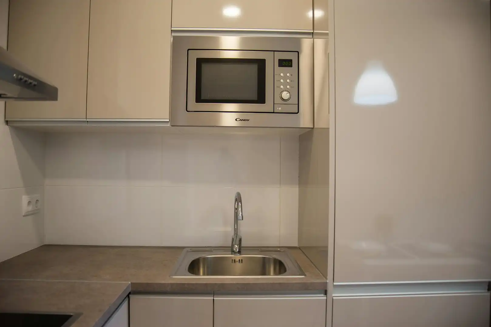 Kitchen of Flat for rent in Barcelona  with Air Conditioner, Heating and Furnished