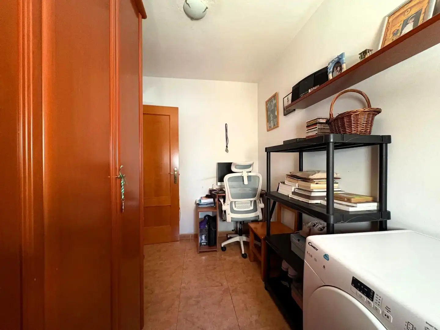 Bedroom of Flat for sale in Sevilla  with Air Conditioner, Terrace and Storage room
