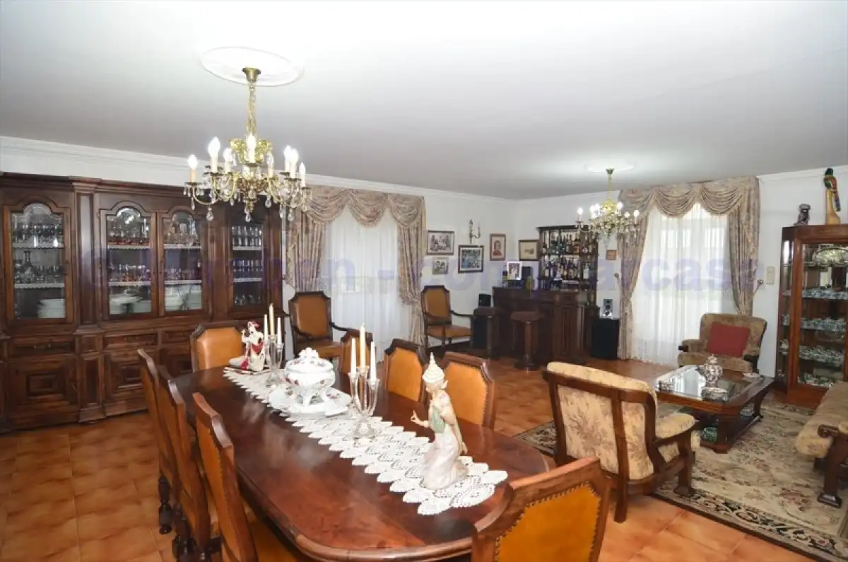Dining room of Country homes for sale in Padrón  with Heating, Private garden and Terrace