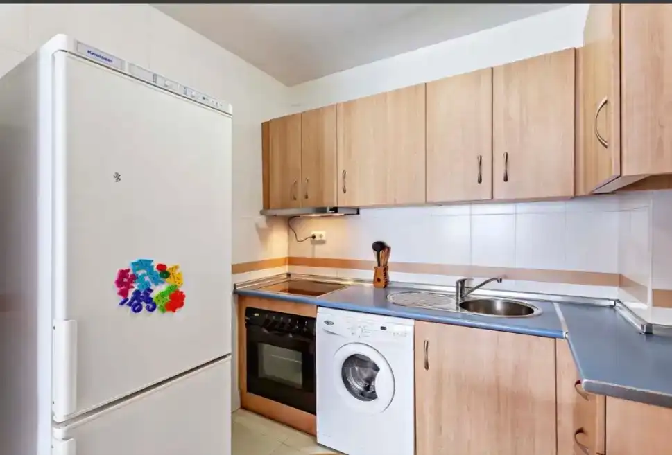 Cocina de Apartamento en venta en El Ejido con Aire acondicionado, Piscina y Balcón