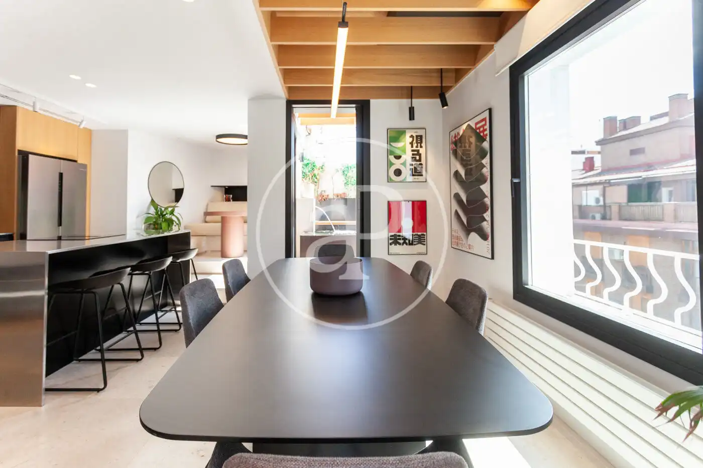 Dining room of Flat for sale in Madrid  with Air Conditioner, Heating and Terrace