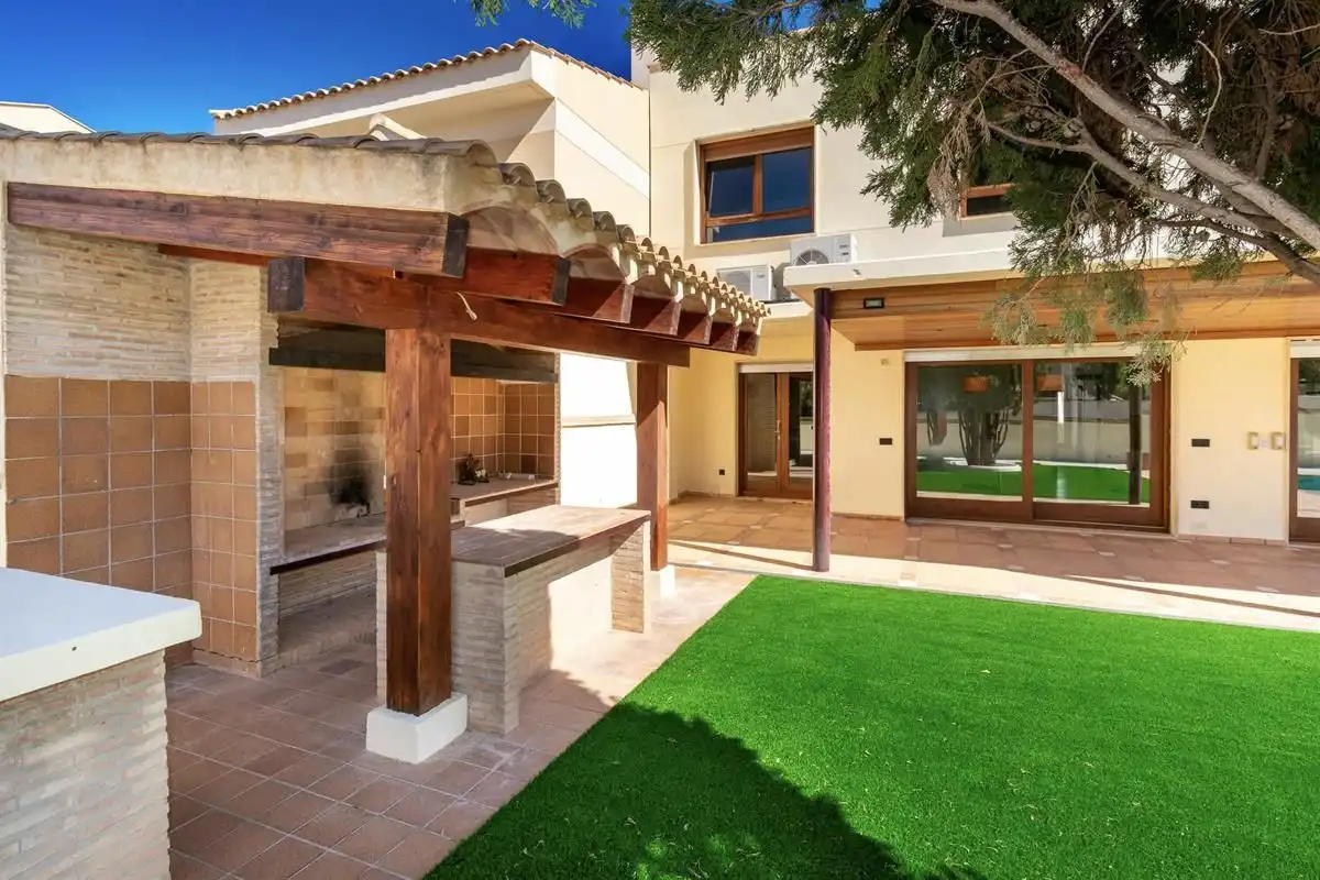 Terraza de Casa o chalet en venta en L'Alfàs del Pi con Aire acondicionado, Jardín privado y Terraza