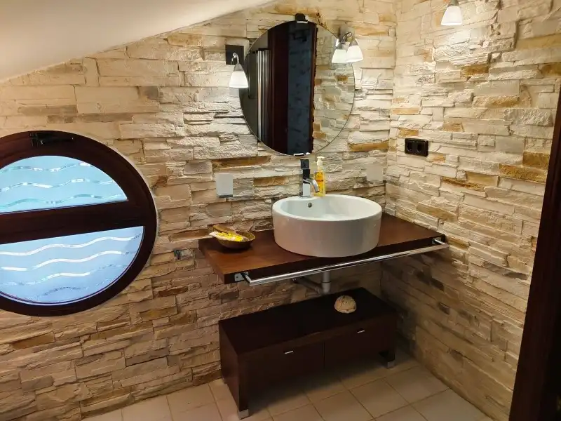 Baño de Casa o chalet en venta en Bustarviejo con Calefacción, Parquet y Terraza