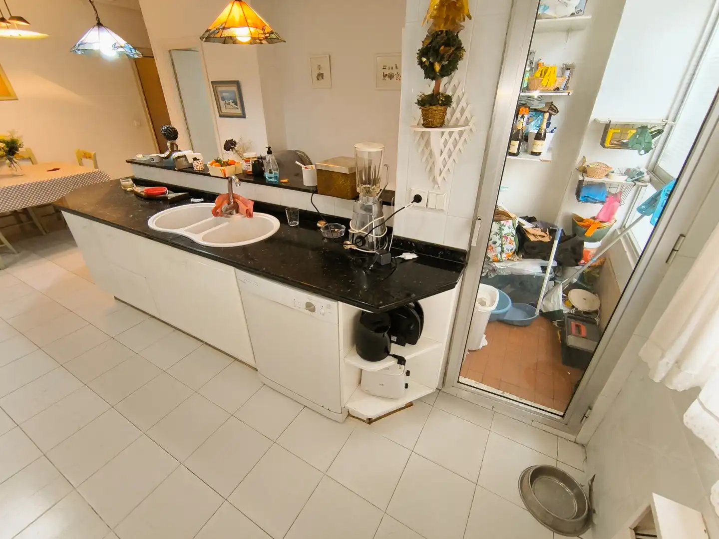 Cocina de Piso en venta en Palencia con Calefacción, Parquet y Terraza