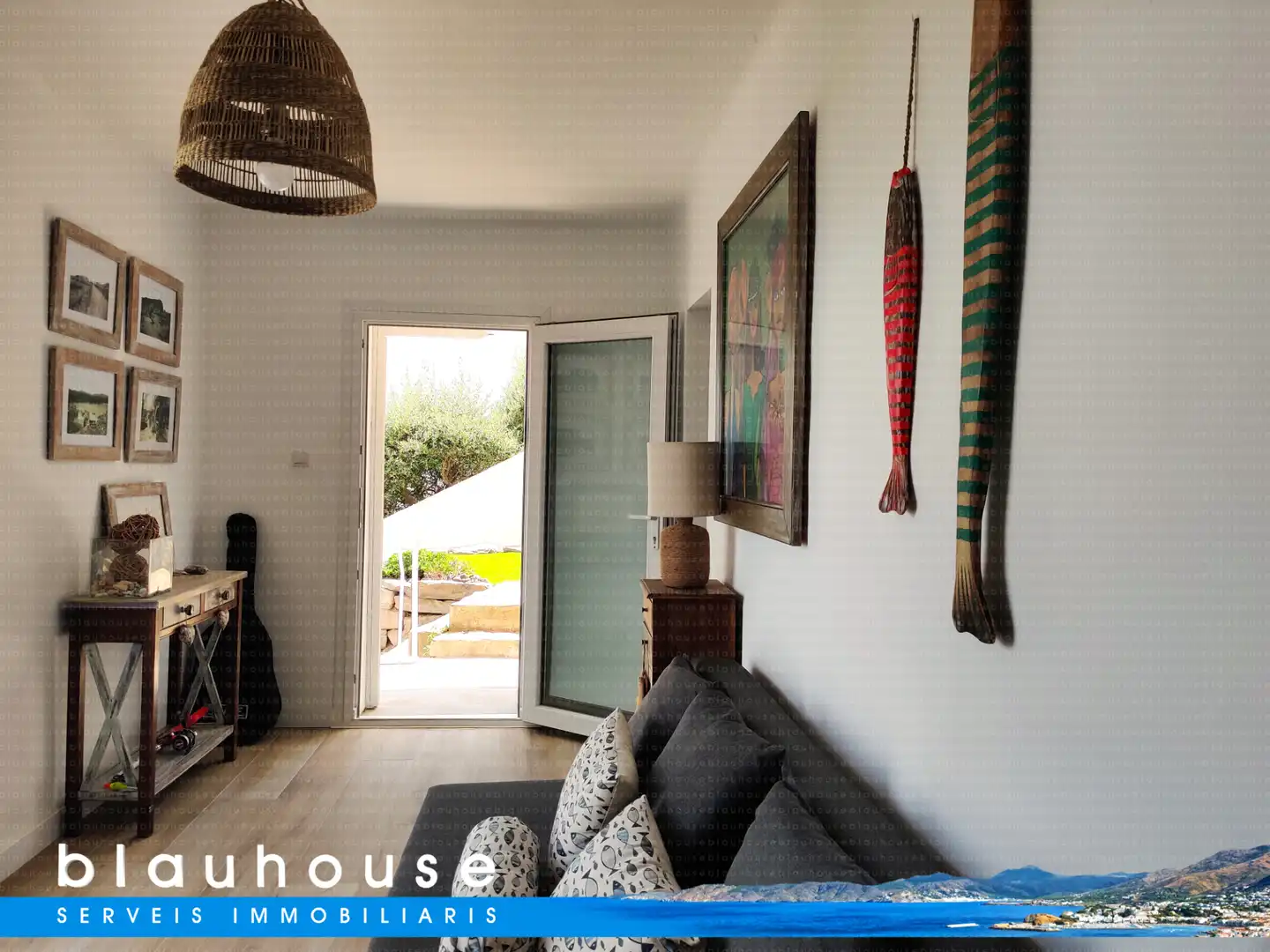 Living room of Houses for sale in Llançà  with Private garden, Terrace and Storage room