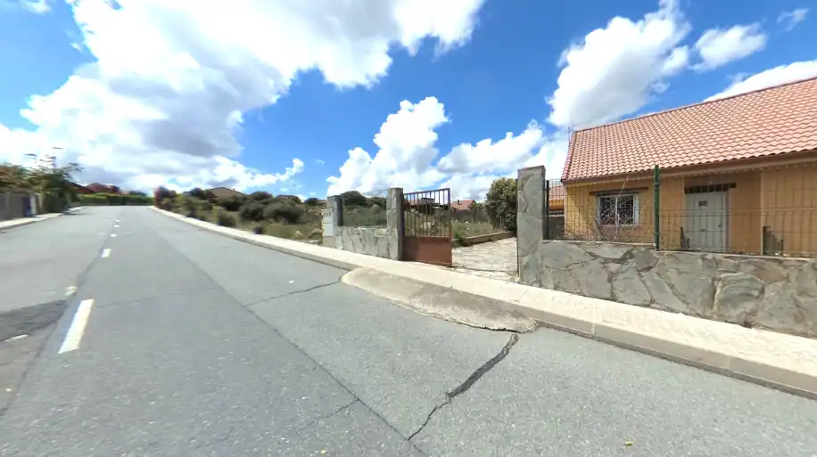 Exterior view of Houses for sale in Zarzuela del Monte  with Heating, Private garden and Terrace