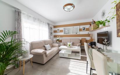 Living room of Single-family semi-detached for sale in Roquetas de Mar  with Private garden