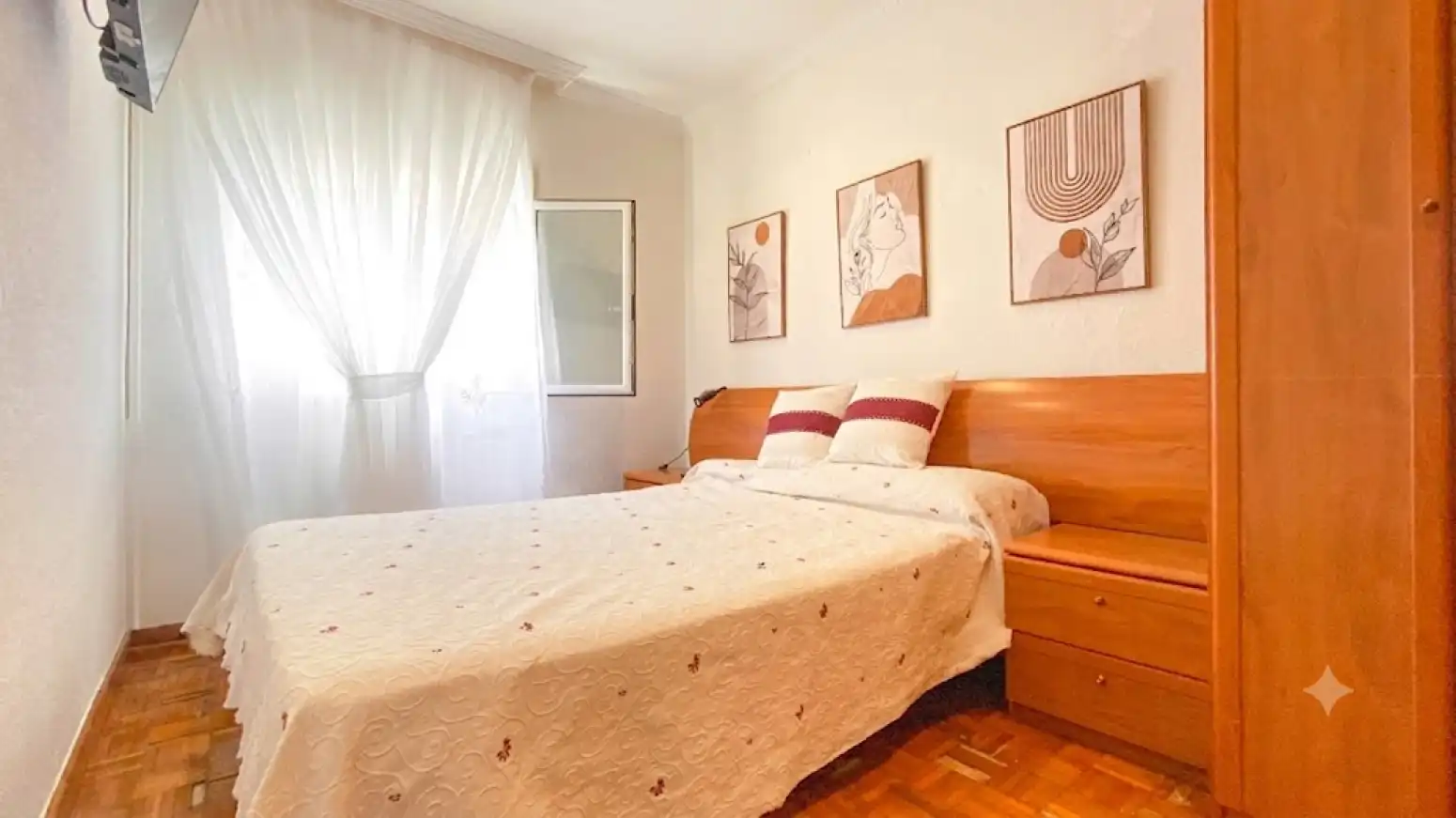 Schlafzimmer von Wohnung zum Verkauf in Santander mit Heizung und Parkett