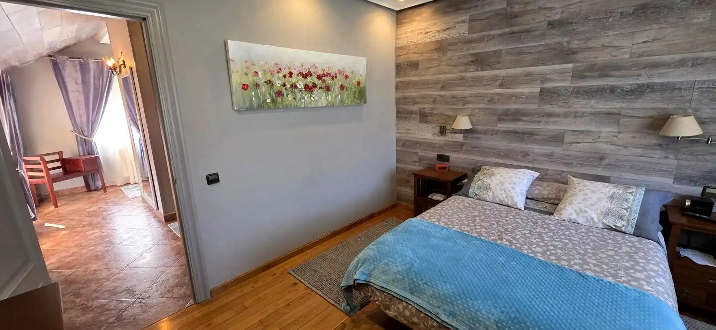 Bedroom of Houses for sale in Valdés - Luarca  with Heating, Private garden and Parquet flooring