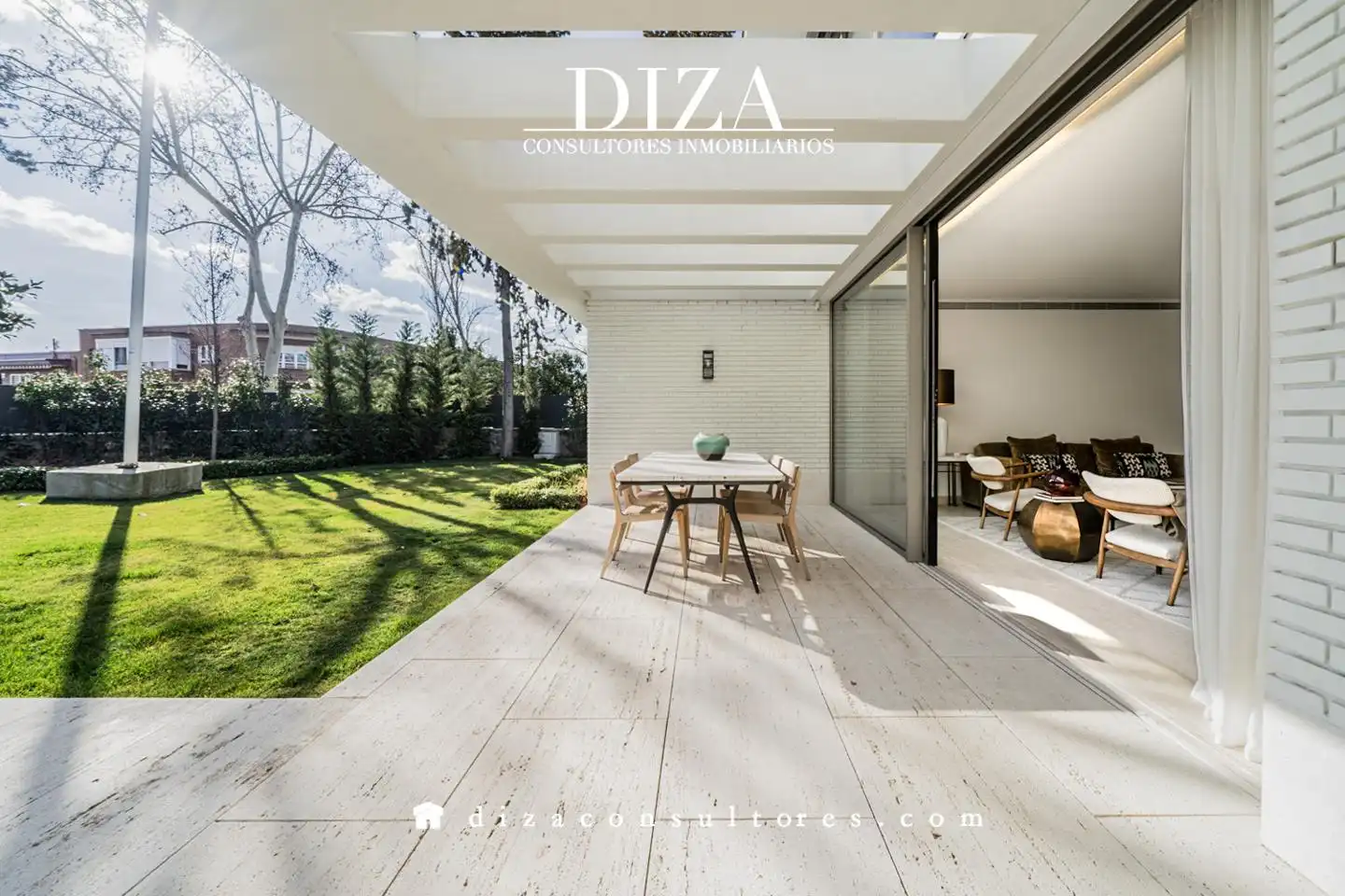 Jardín de Casa o chalet en venta en Madrid con Aire acondicionado, Calefacción y Terraza