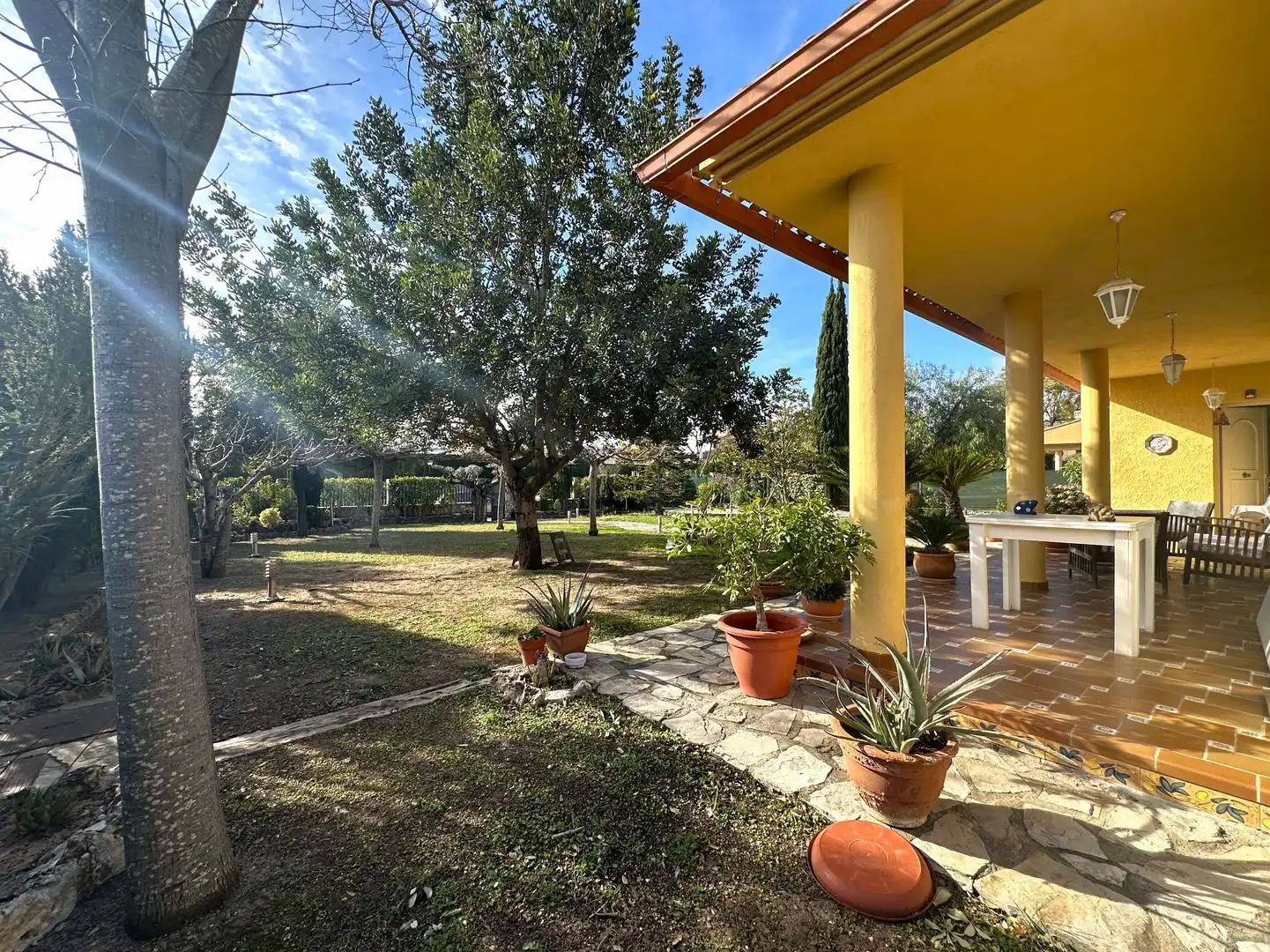 Jardí de Casa o xalet en venda en Ontinyent amb Calefacció, Jardí privat i Terrassa