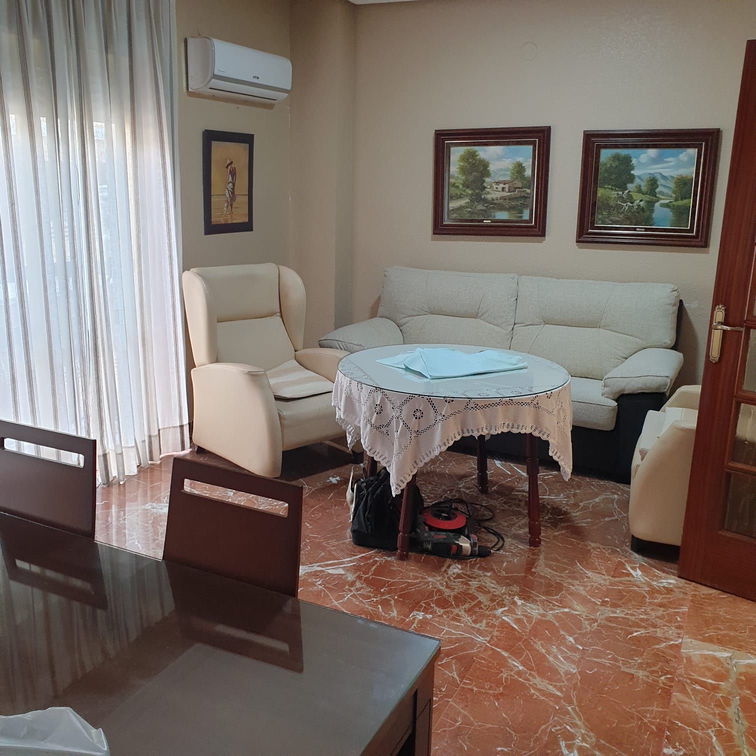Living room of Flat for sale in Linares  with Air Conditioner and Heating