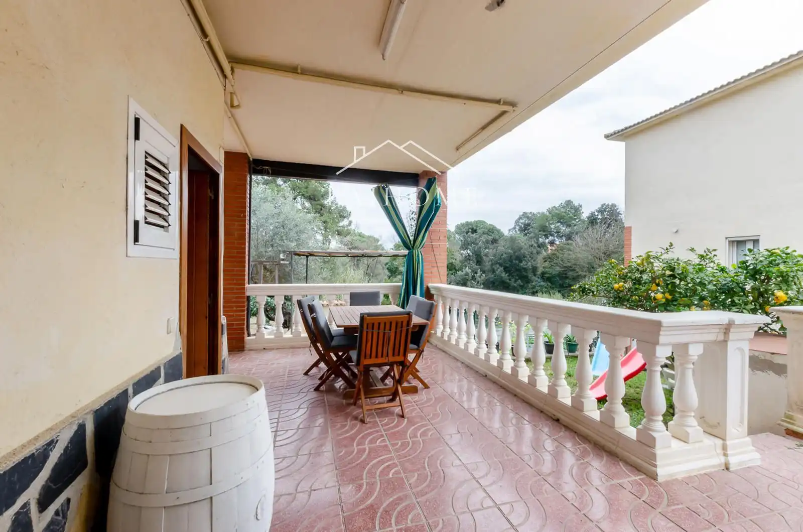 Terraza de Casa o chalet en venta en Lliçà d'Amunt con Aire acondicionado, Calefacción y Parquet