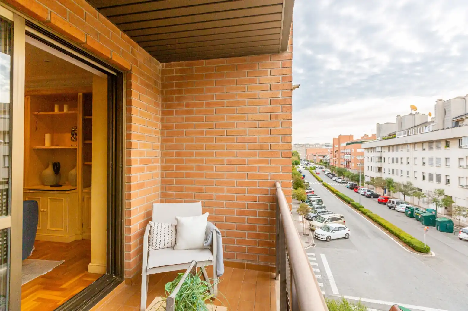 Terrassa de Pis en venda en Barañáin / Barañain amb Calefacció, Jardí privat i Parquet