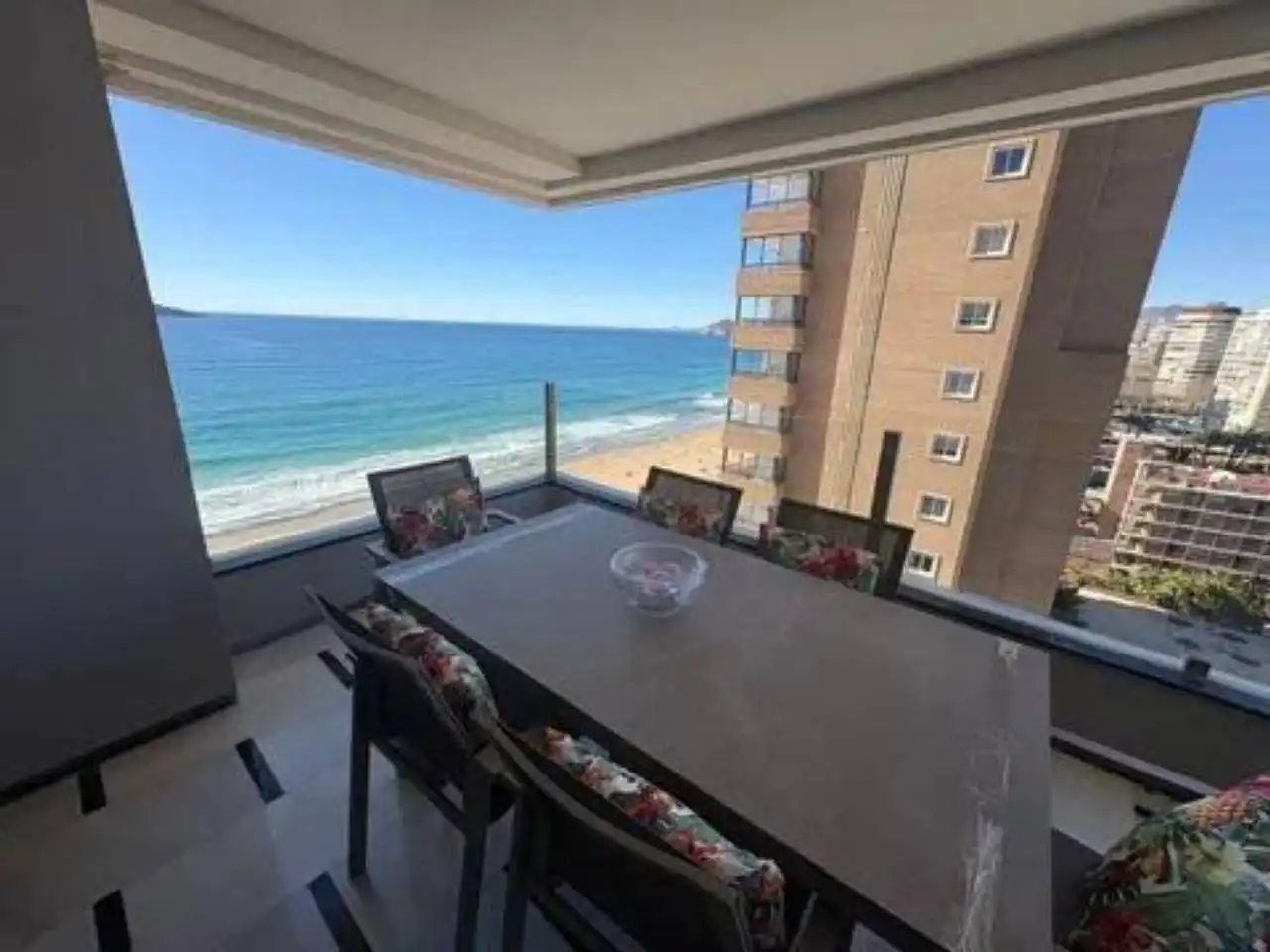Terrasse von Wohnung zur Miete in Benidorm mit Klimaanlage und Terrasse