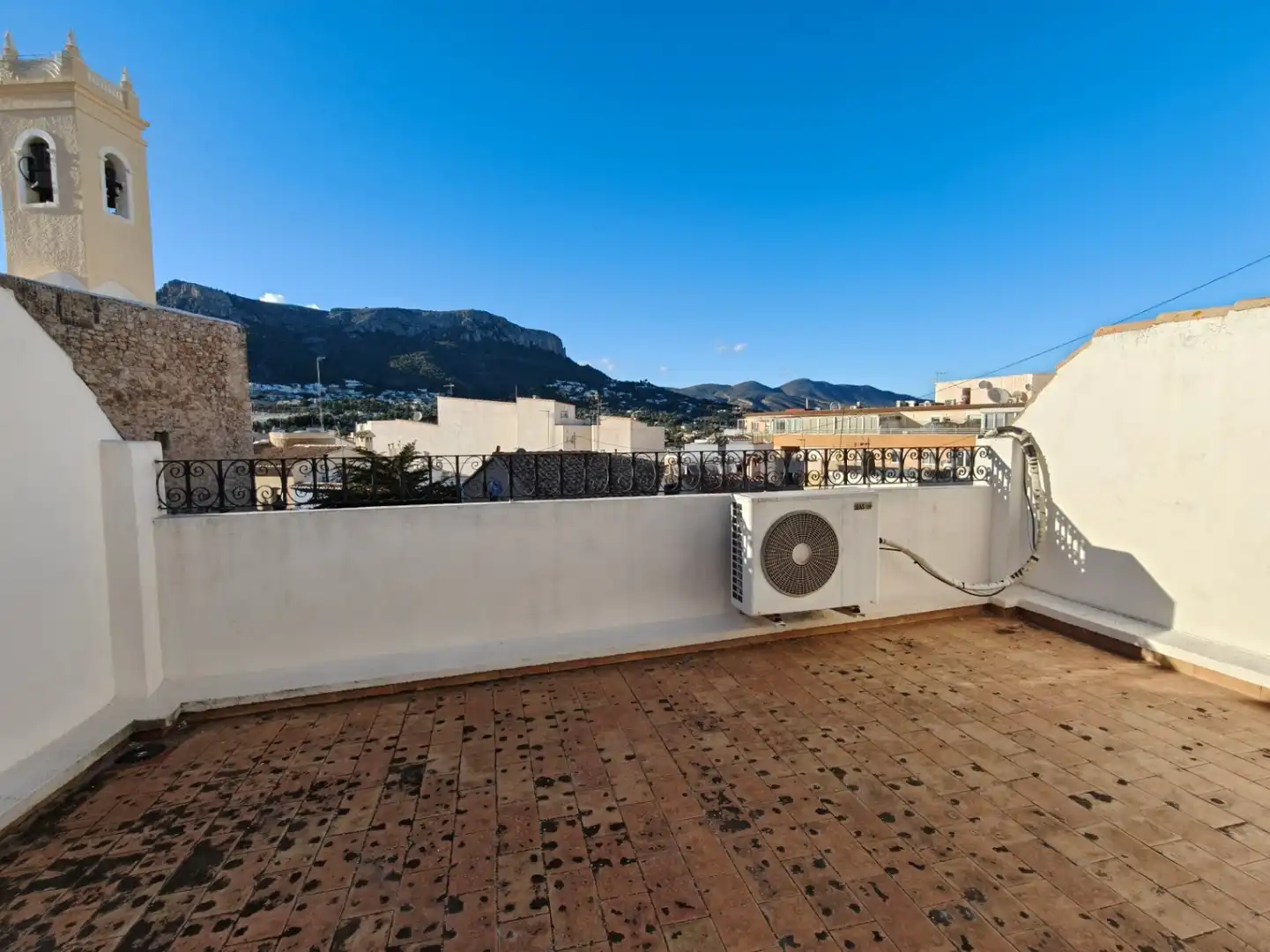 Terrassa de Finca rústica en venda en Calpe / Calp amb Calefacció i Piscina