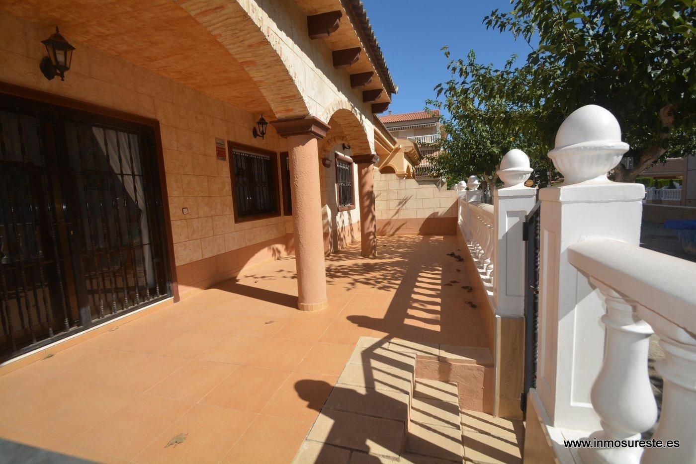 Exterior view of House or chalet for sale in Pilar de la Horadada  with Private garden and Terrace