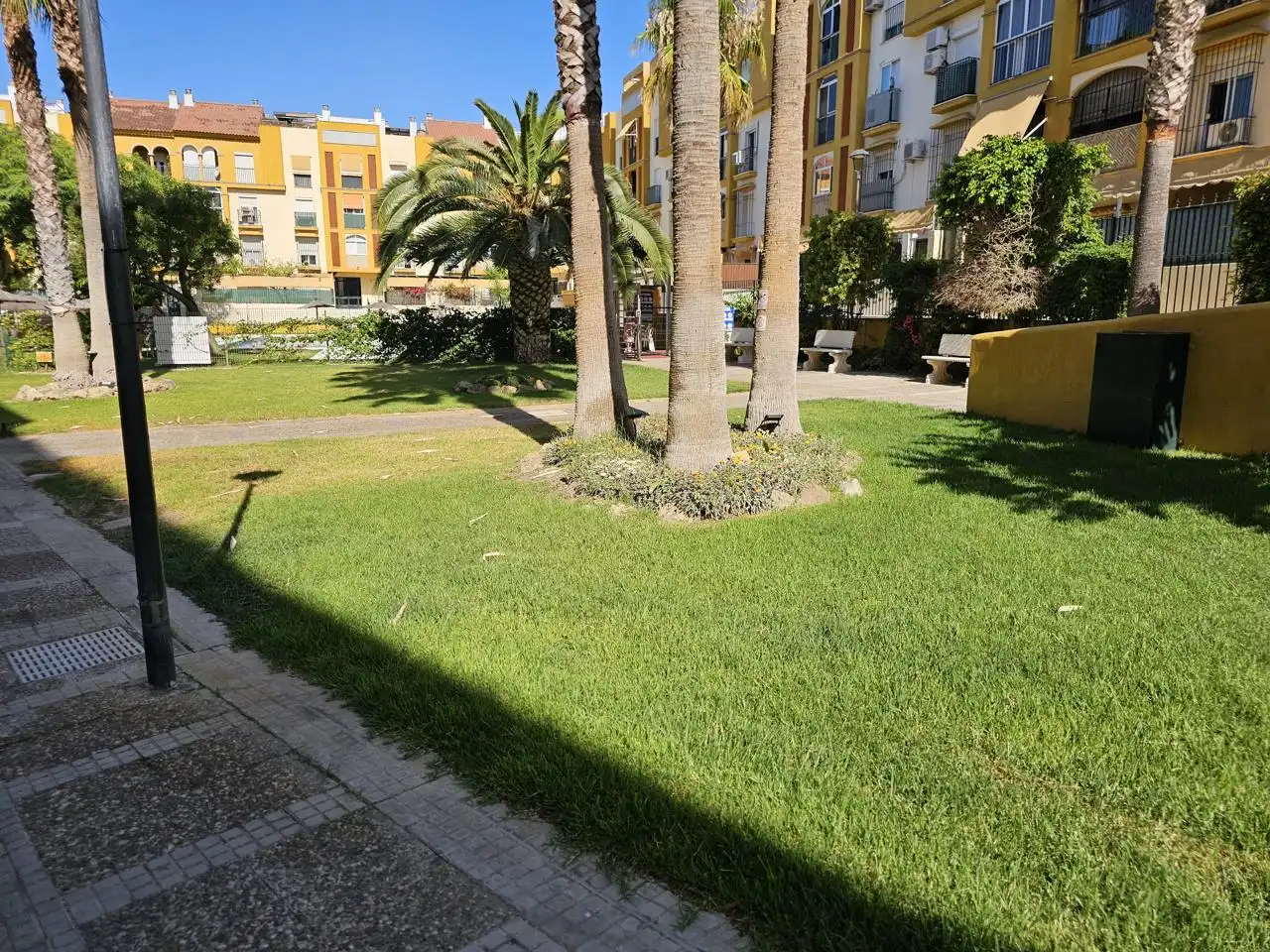 Garden of Flat for sale in Jerez de la Frontera  with Air Conditioner, Terrace and Furnished