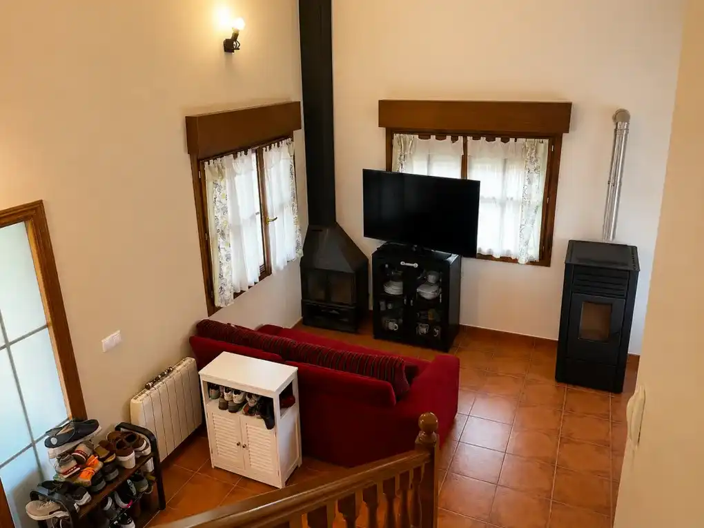 Sala de estar de Casa o chalet en venta en Llanes con Calefacción, Jardín privado y Terraza
