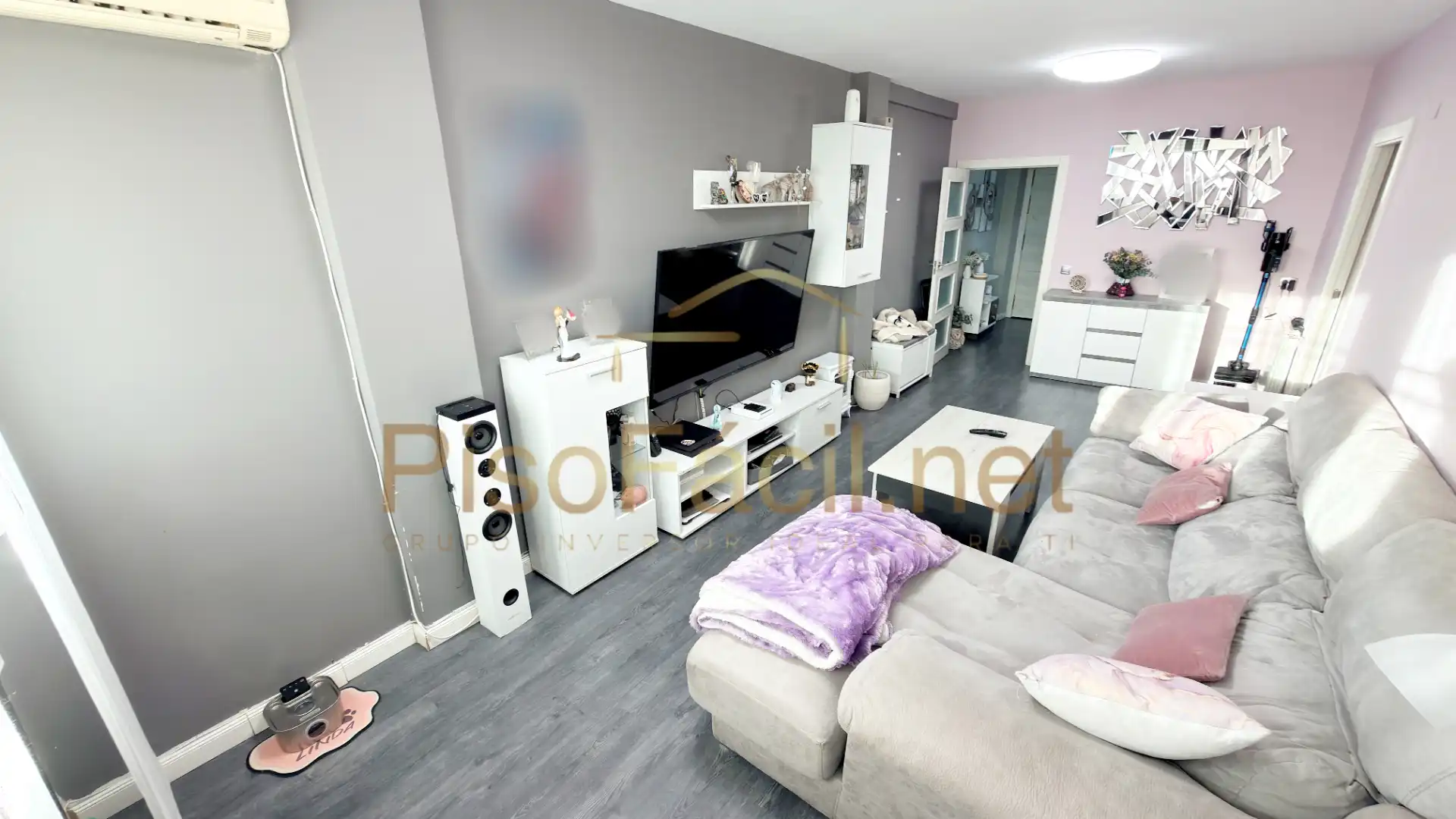 Wohnzimmer von Wohnung zum Verkauf in Fuenlabrada mit Klimaanlage, Heizung und Terrasse