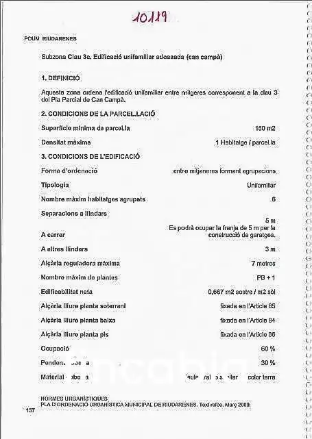 Terreno residencial en venta en Carrer de Can Campà 37, imagen 12