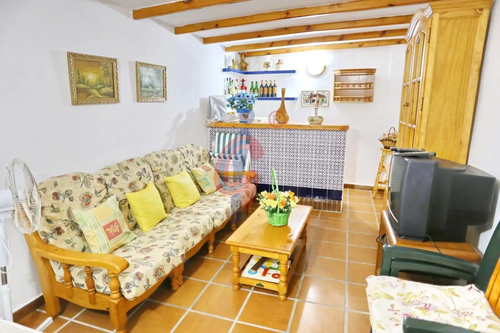 Living room of Detached homes for sale in Guardamar del Segura  with Air Conditioner, Private garden and Terrace