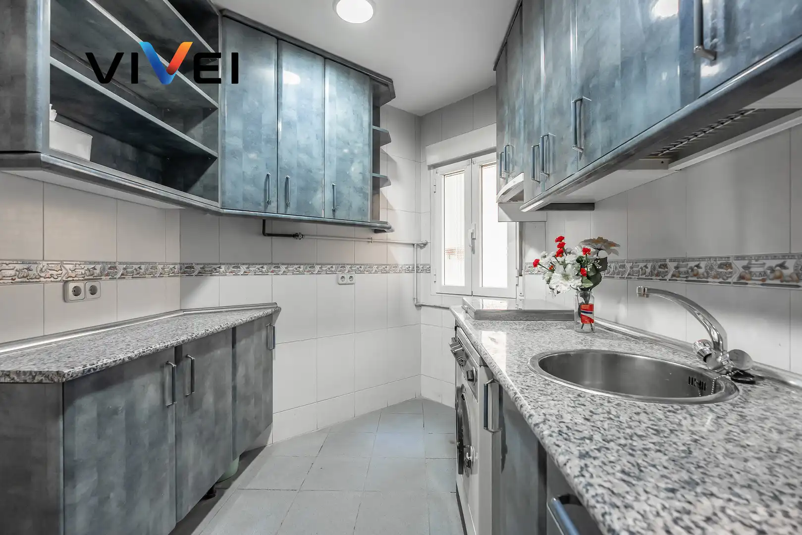 Kitchen of Flat for sale in Madrid  with Heating