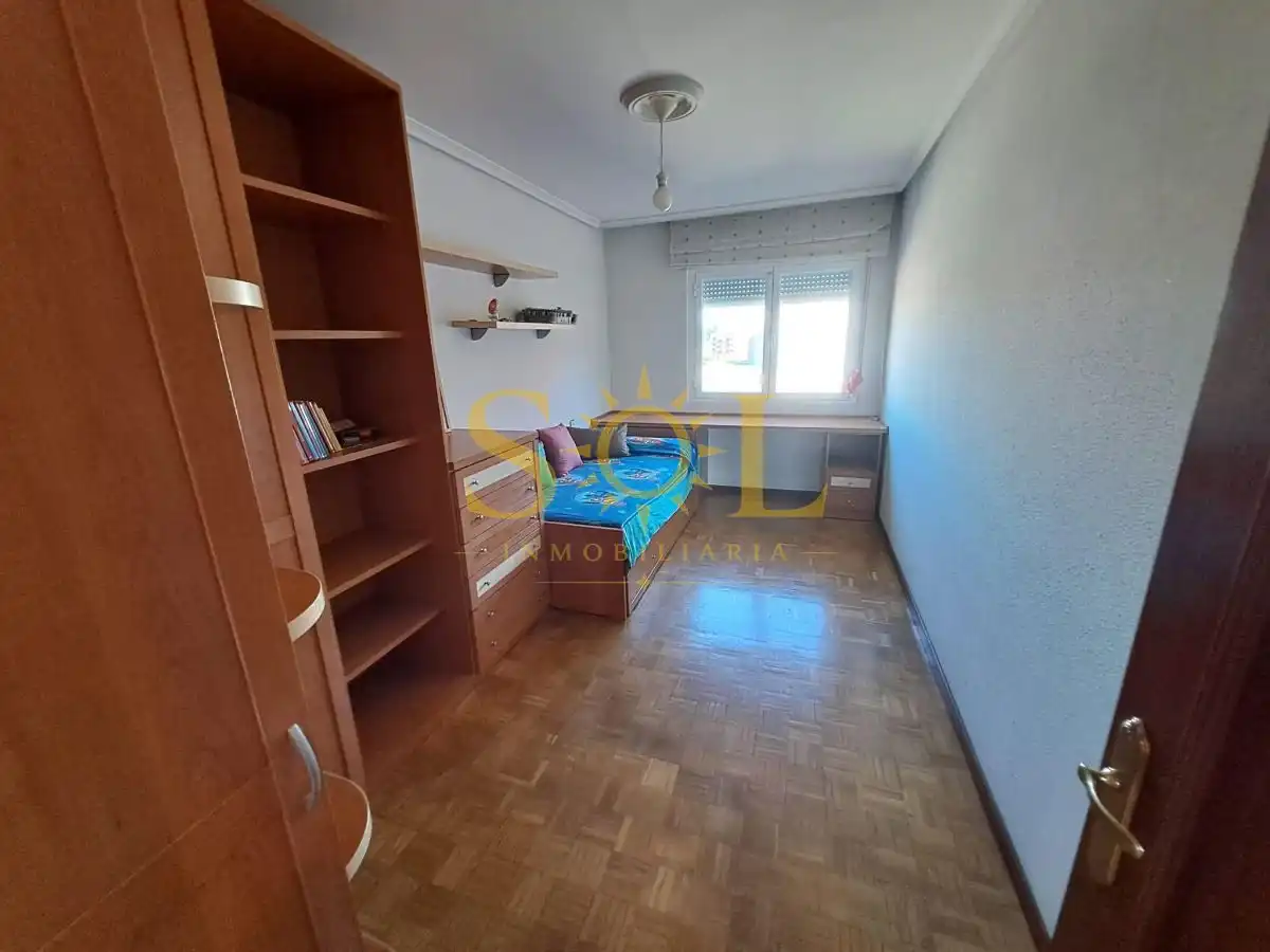 Schlafzimmer von Wohnung zum Verkauf in La Bañeza  mit Heizung, Parkett und Abstellraum