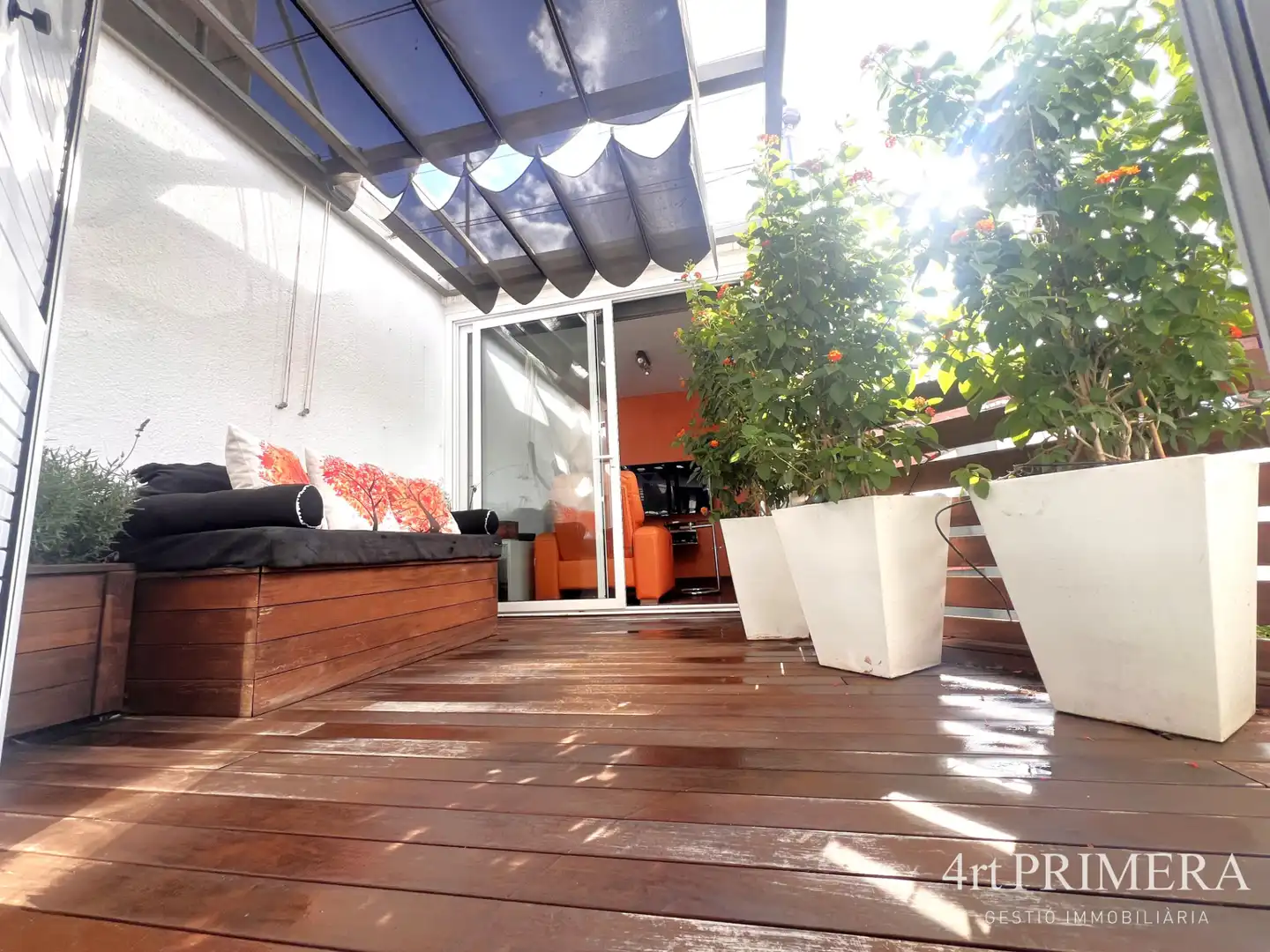 Terraza de Casa o chalet en venta en Granollers con Aire acondicionado, Calefacción y Parquet