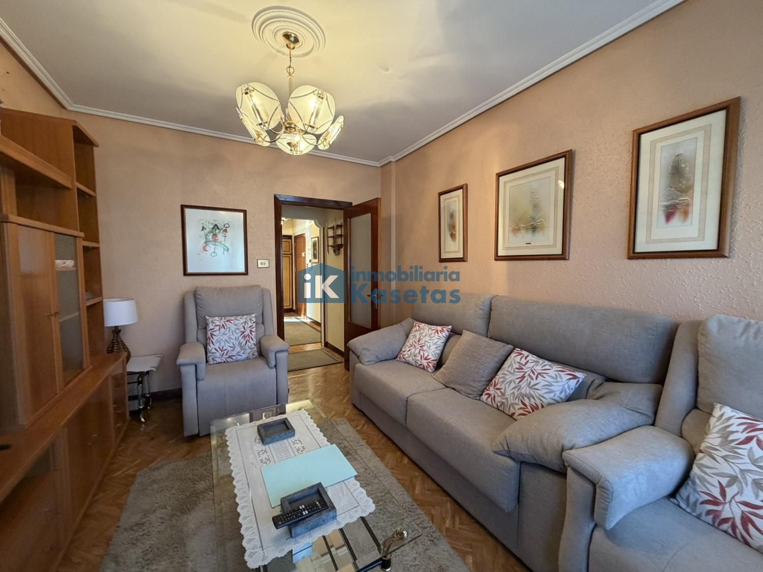 Sala de estar de Piso en venta en Basauri  con Calefacción y Terraza