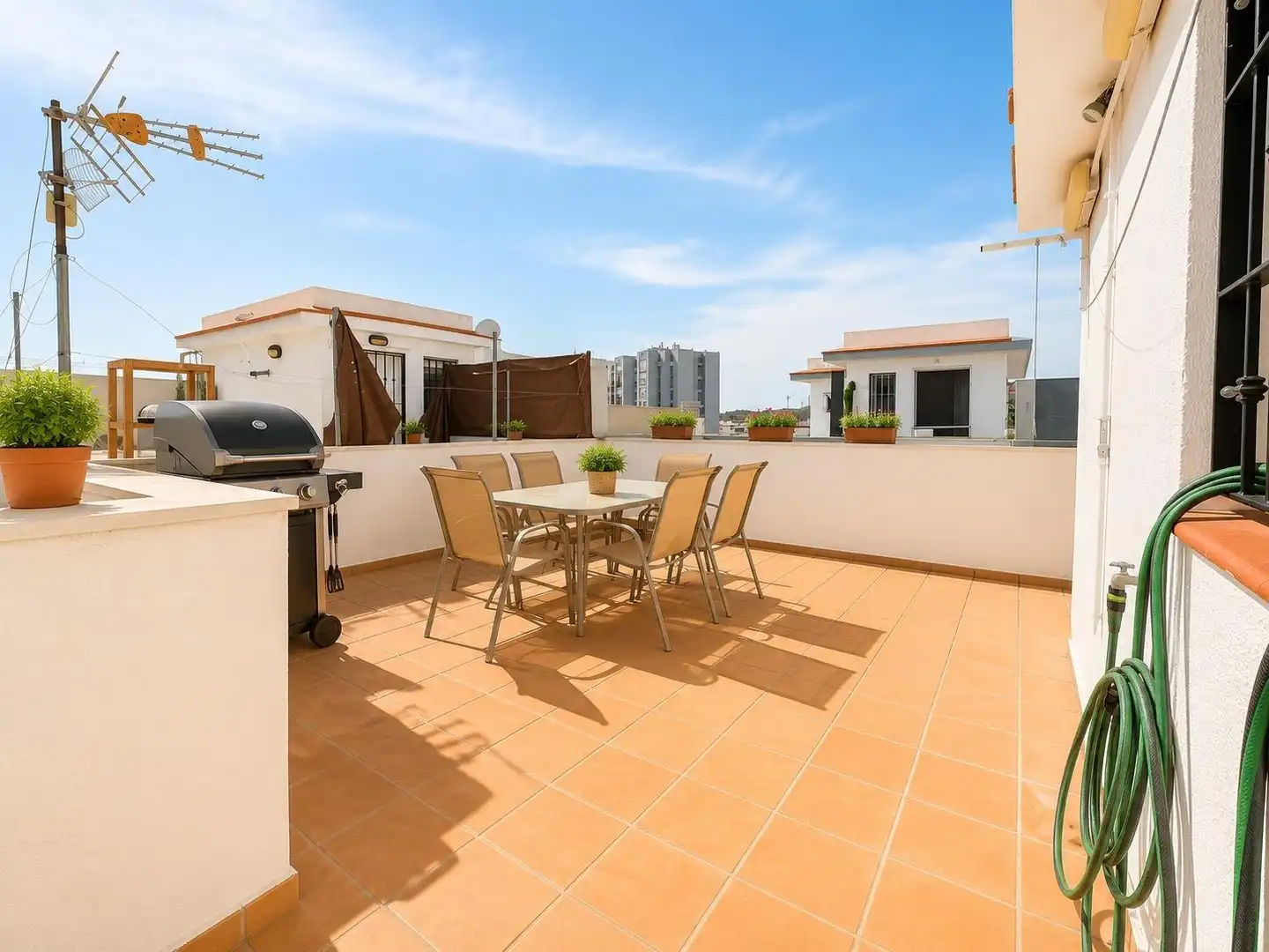 Terraza de Casa adosada en venta en La Línea de la Concepción