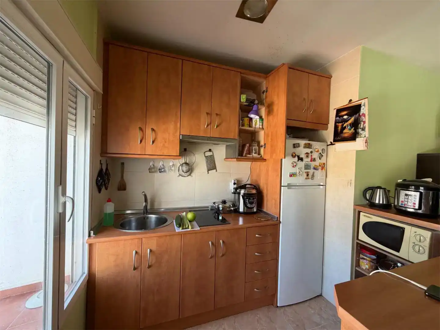 Cuina de Casa o xalet en venda en Santa Amalia amb Aire condicionat i Balcó
