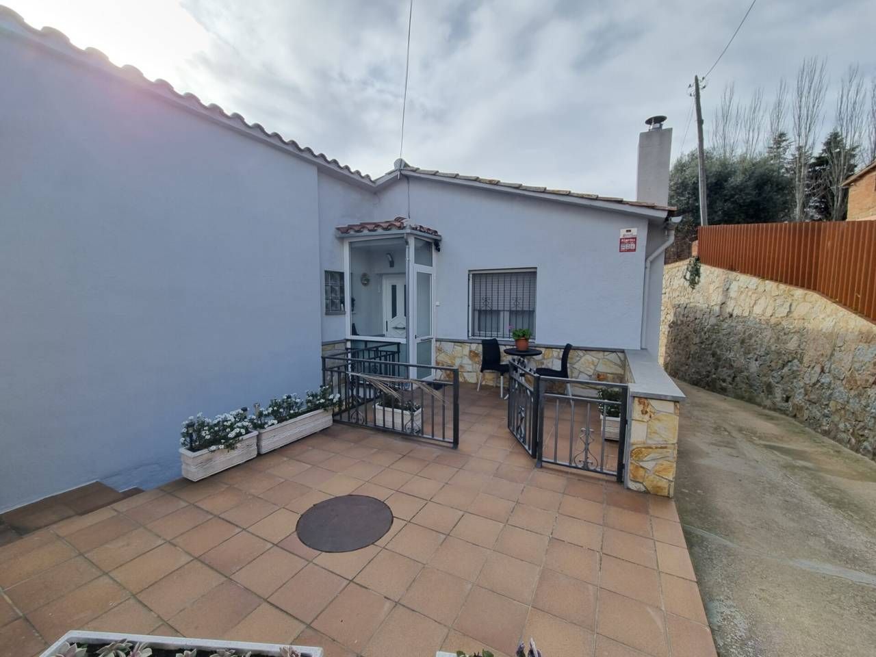 Exterior view of House or chalet for sale in Sant Hilari Sacalm  with Heating, Private garden and Terrace