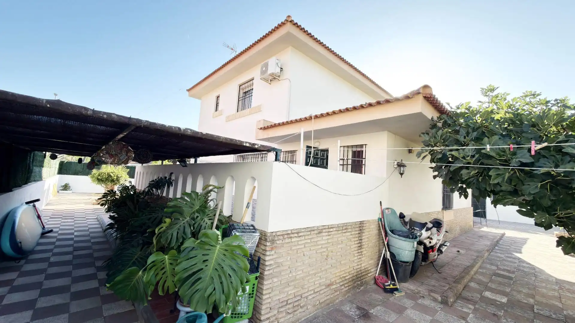 Exterior view of Houses for sale in Islantilla  with Air Conditioner, Private garden and Terrace