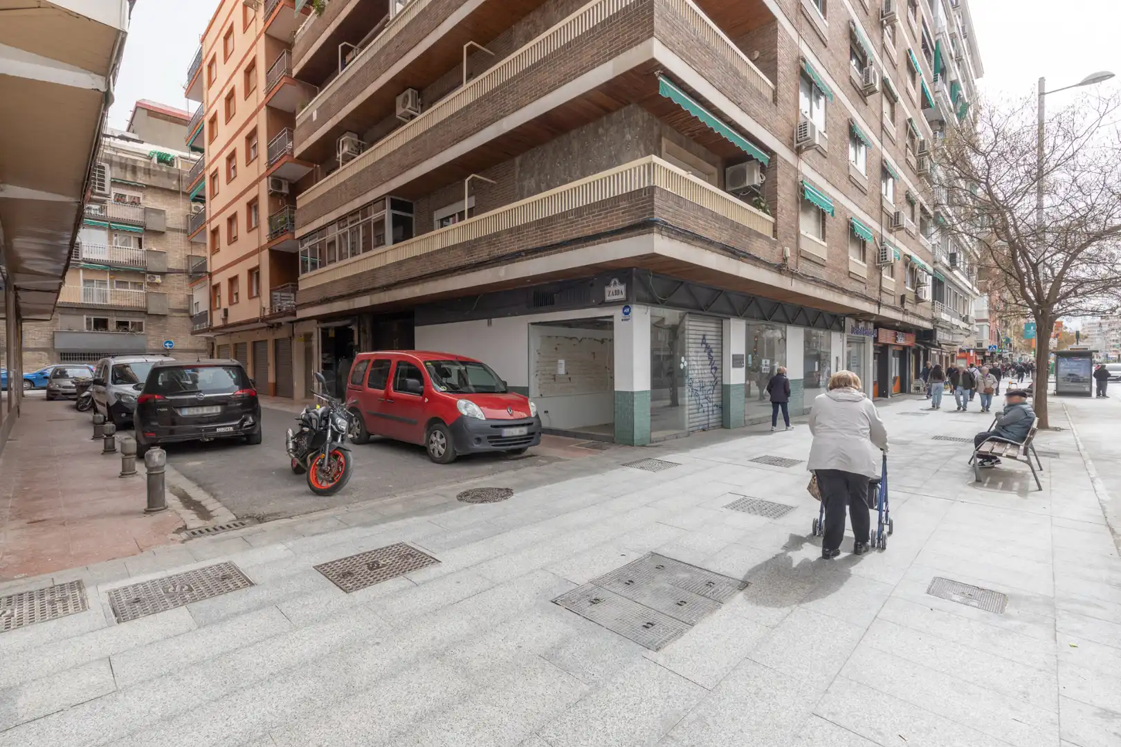 Exterior view of Flat for sale in Granada  with Air Conditioner, Heating and Parquet flooring