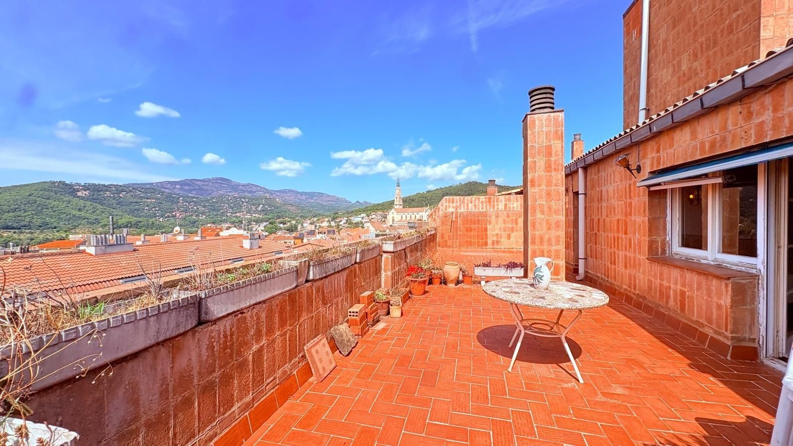 Terrasse von Dachboden zum verkauf in Castellar del Vallès mit Terrasse und Alarm
