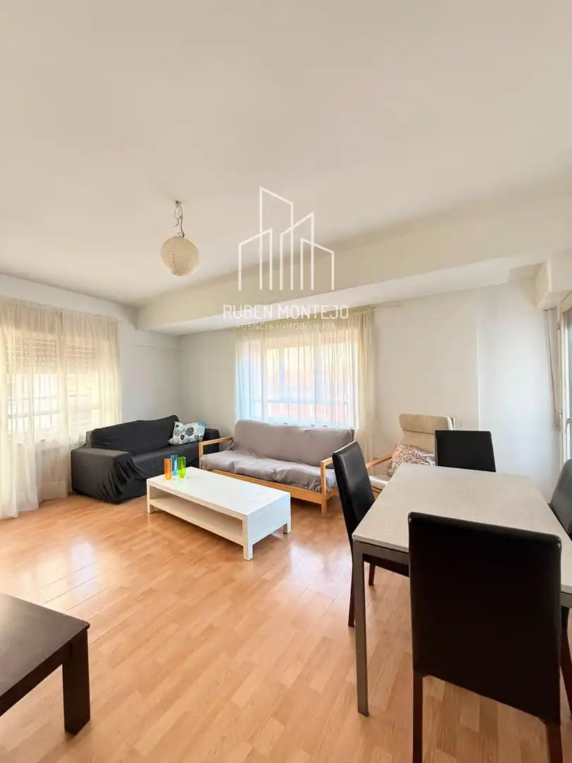Wohnzimmer von Wohnung zur Miete in Salamanca mit Heizung, Terrasse und Möbliert