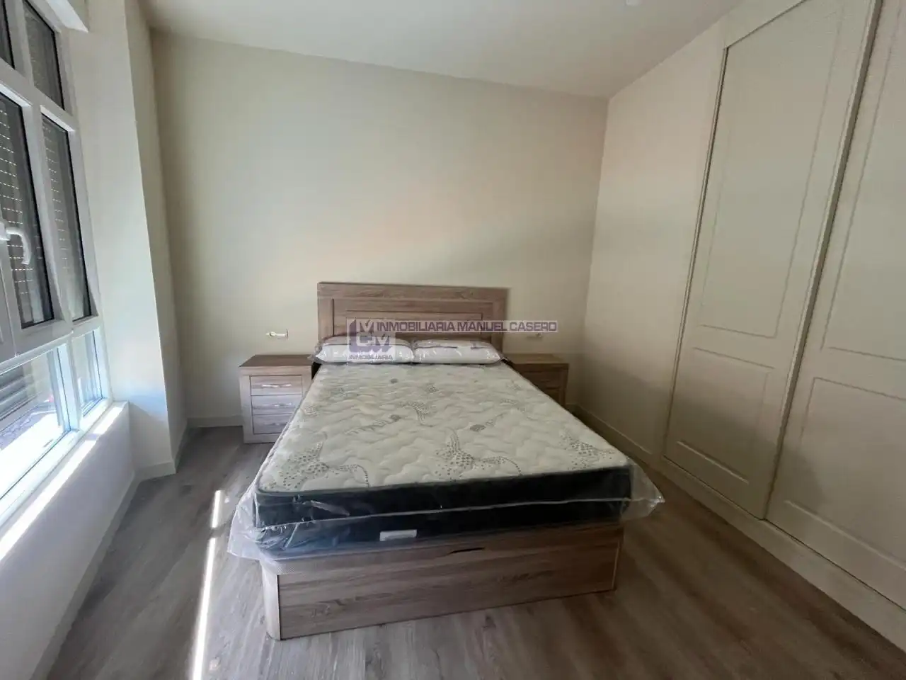 Bedroom of Apartments for rent in Cáceres  with Air Conditioner, Heating and Furnished